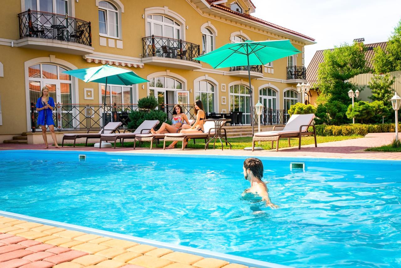 Hotel Villa Venice Vinița Exterior foto