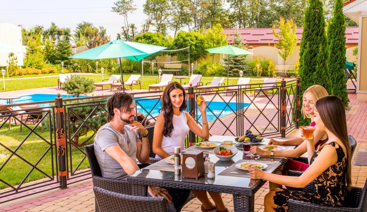 Hotel Villa Venice Vinița Exterior foto